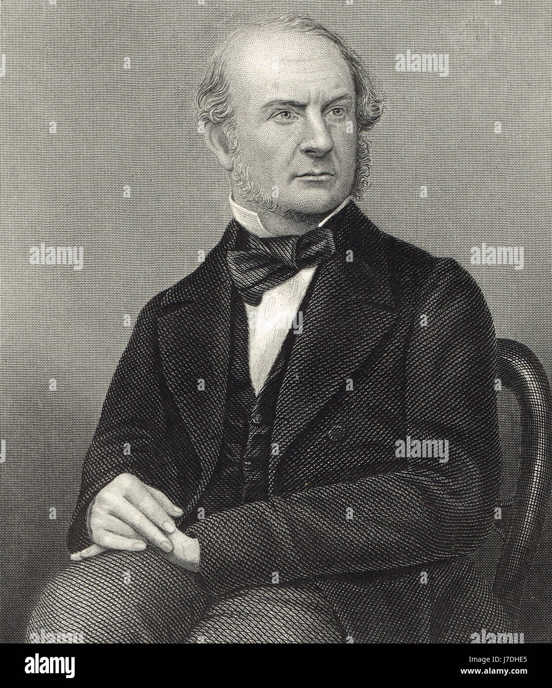 Britische viktorianischen Premierminister William Ewart Gladstone Stockfoto