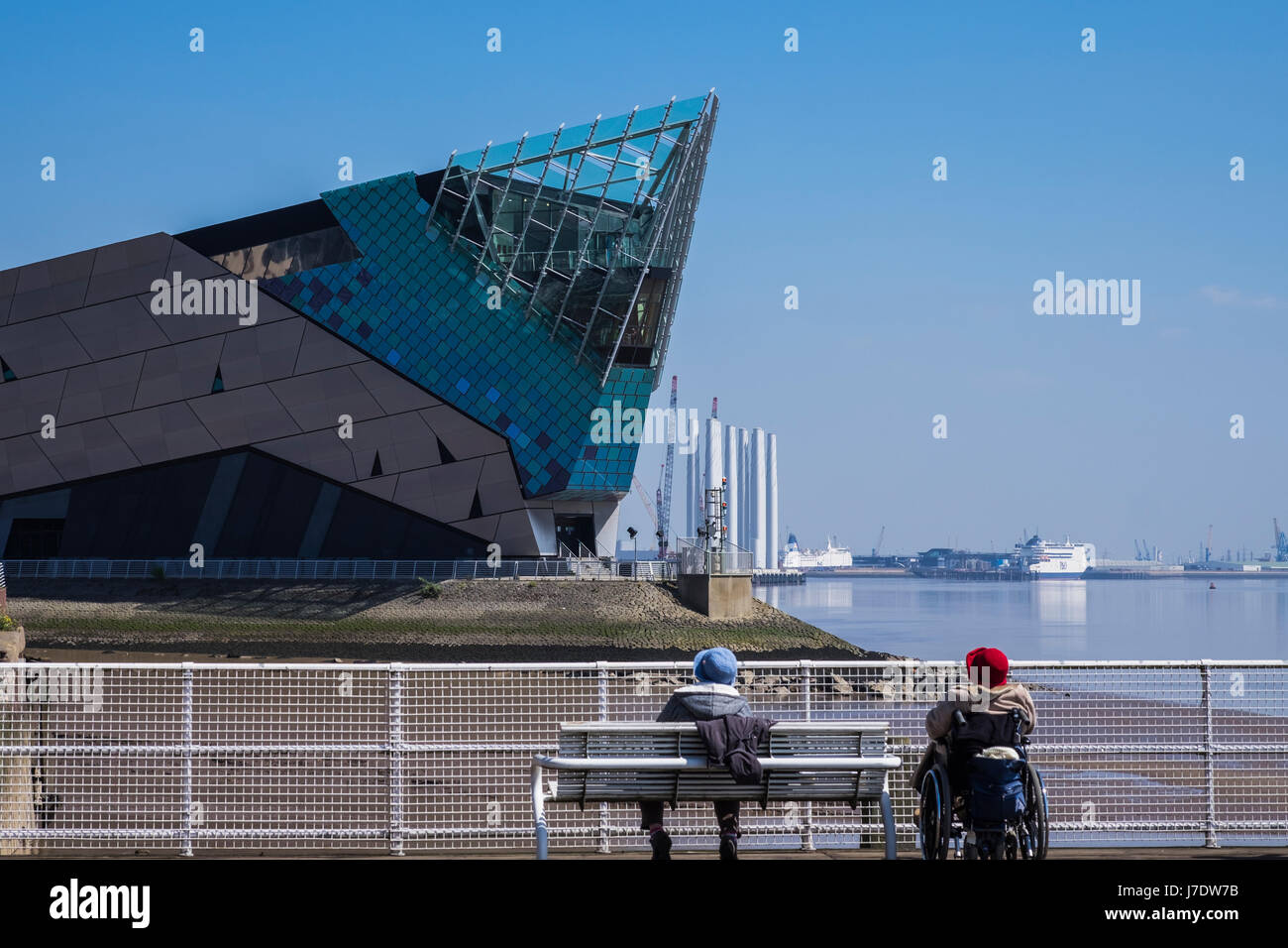 Die tiefen Aquarium, Kingston Upon Hull, Yorkshire, England, Großbritannien Stockfoto