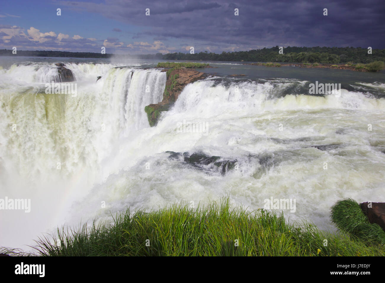 Iguazu Wasserfälle, Teufels Rachen, Argentinien Stockfoto