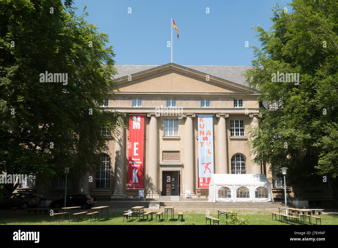 Museum europäischer Kulturen in Dahlem, Berlin, Deutschland Stockfoto