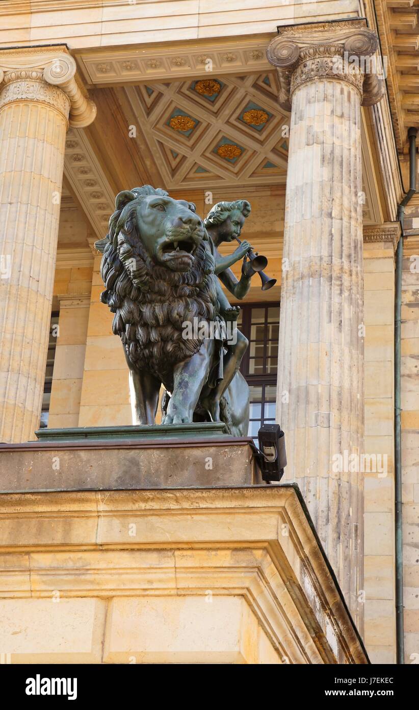 historisches Denkmal Kathedrale Sightseeing Berlin Theater Playhouse Theater Stockfoto