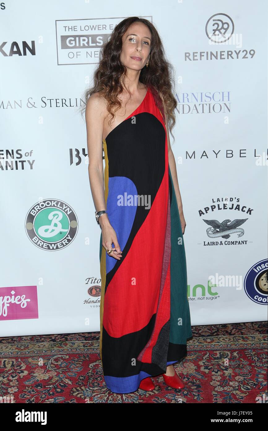 New York, NY, USA. 24. Mai 2017. Mara Hoffmanarrives im Lower Eastside Girls Club 'Spring Fling' auf der Bowery Terrasse am 24. Mai 2017 in New York City. Bildnachweis: Diego Corredor/Medien Punch/Alamy Live-Nachrichten Stockfoto