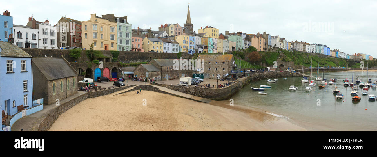 Tenby, South Wales, Vereinigtes Königreich Stockfoto
