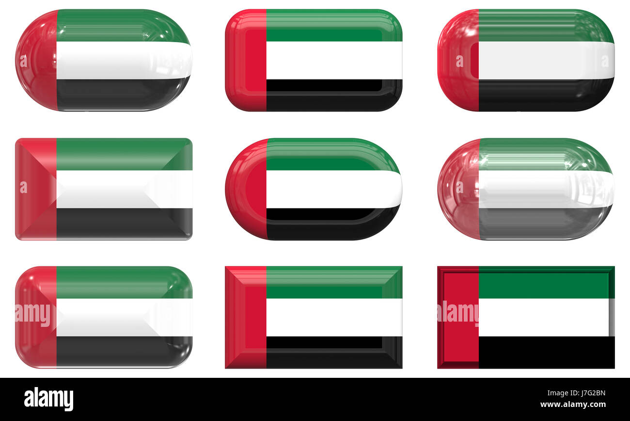 Emblem Abbildung Flagge arabische Material Medikament Anästhesie süchtig machende Droge hell Stockfoto