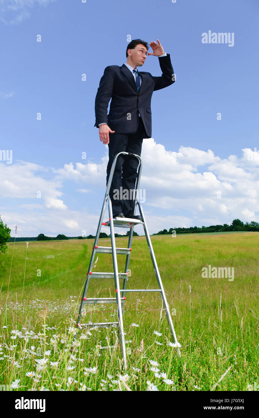 außerhalb des Unternehmens beschäftigen Umgang geschäftliche Transaktion Geschäft Bussiness Arbeit job Stockfoto