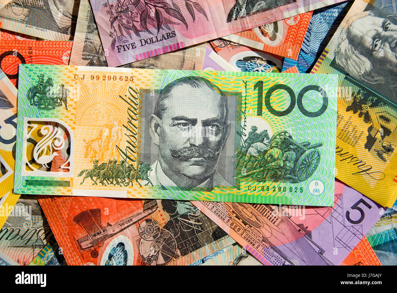 10 Dollar Note Australian Stockfotos & 10 Dollar Note Australian Bilder