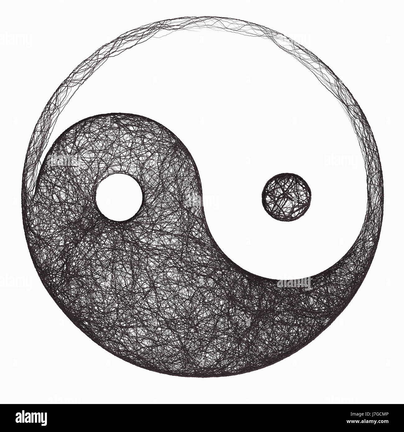 Religion Kontrast Schwarz dunkelhäutigen kohlschwarze tiefschwarze Yang weißen Piktogramm symbol Stockfoto Religion Kontrast Schwarz dunkelhäutigen kohlschwarze tiefschwarze Yang weißen Piktogramm symbol Stockfoto