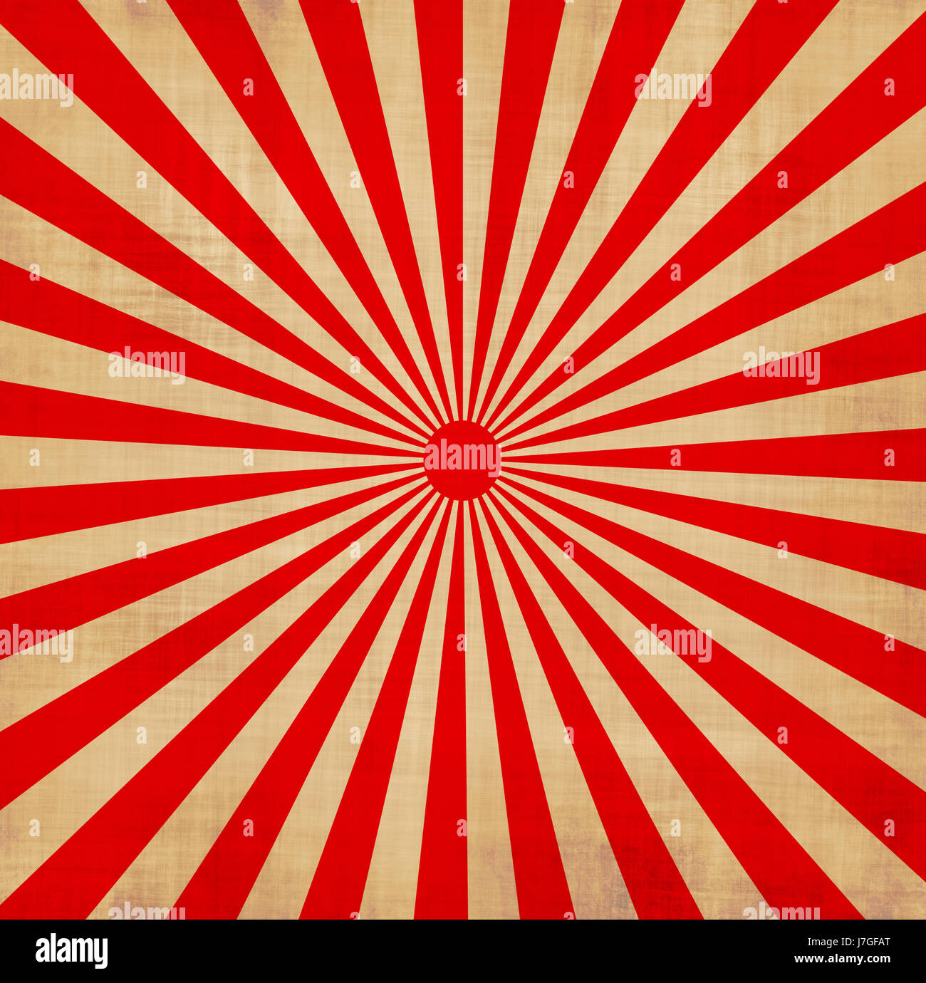 Kultur Sonnenstrahlen Krieg Abbildung Flagge traditionelle japanische Japan militärische getragen Stockfoto