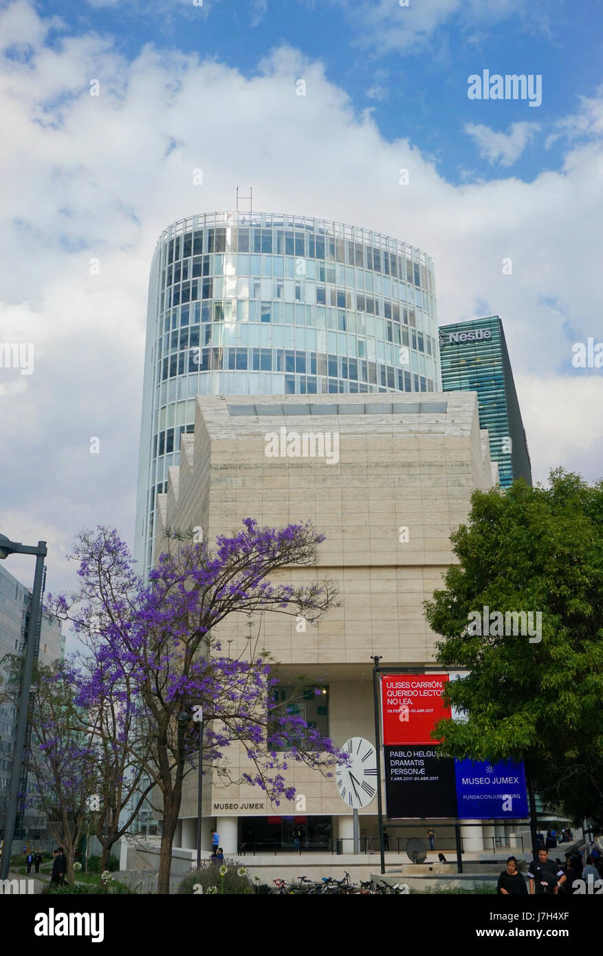 Museo Jumex im Stadtteil Polanco reiche Mexico City, Mexiko Stockfoto