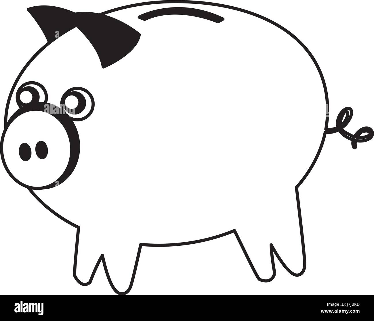 Süßes Schweinchen Stock-Vektorgrafiken kaufen - Seite 7 - Alamy