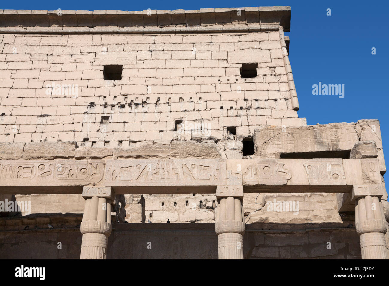 Allee der Sphinx, Luxor-Tempel, Luxor City, Ägypten Stockfoto