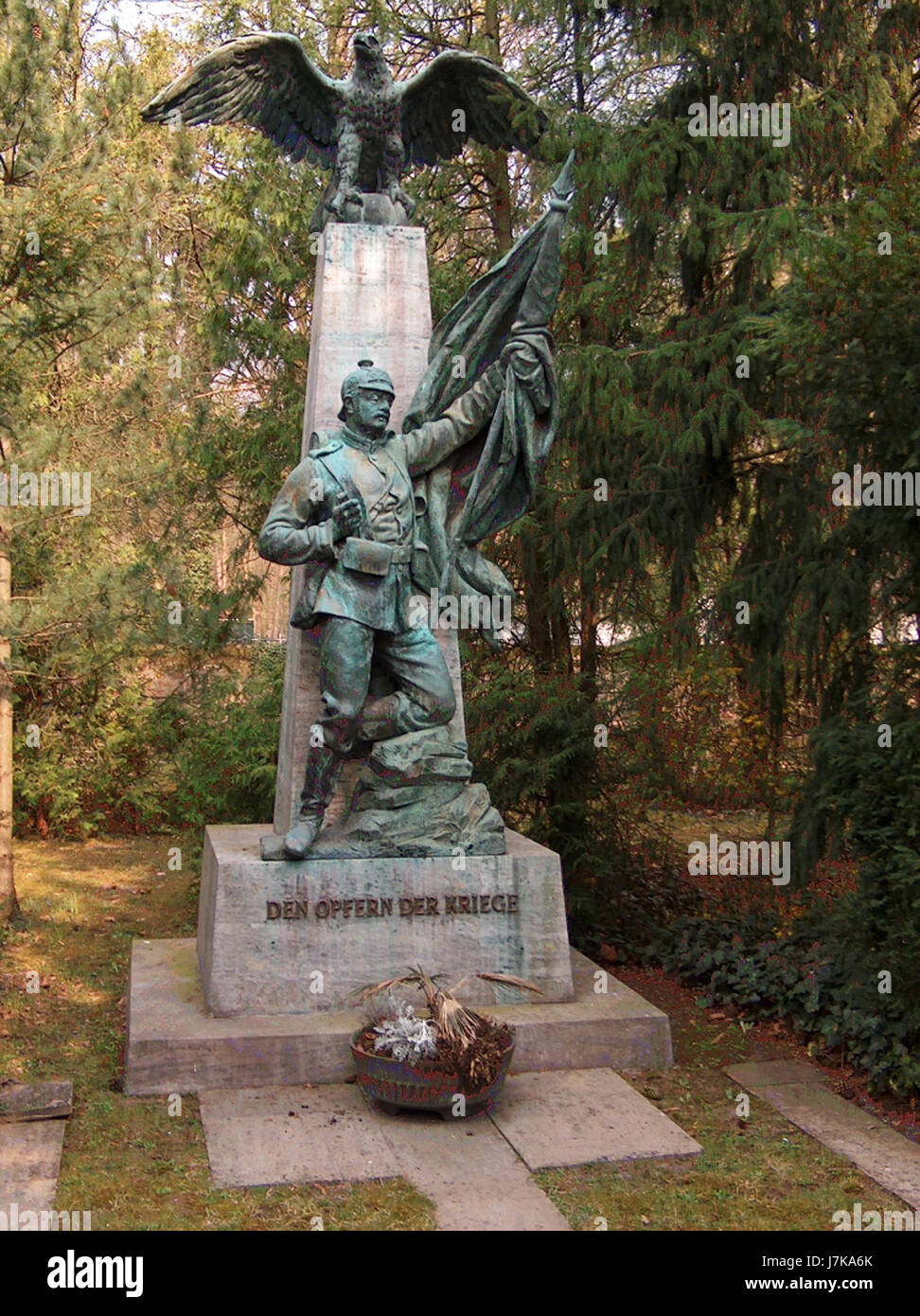 20110327Kriegerdenkmal Hockenheim1 Stockfoto
