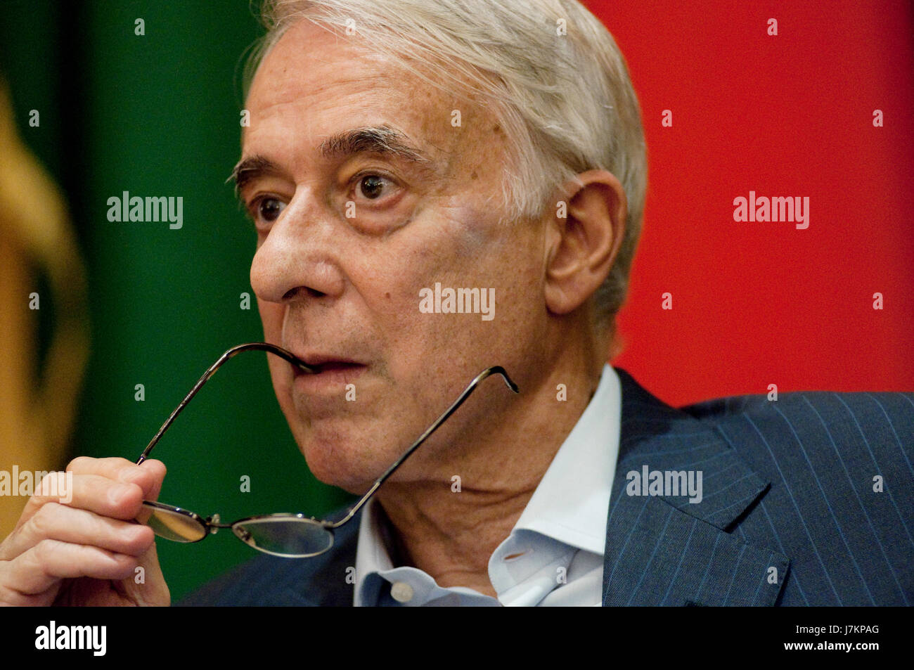 24. Mai 2017 ist Italien, Lombardei, Crema, Giuliano Pisapia, ein italienischer Jurist und Politiker Stockfoto