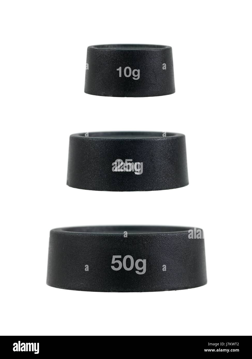 Antike schwarze dunkelhäutige kohlschwarze tiefschwarze Küche drei isoliert Stockfoto