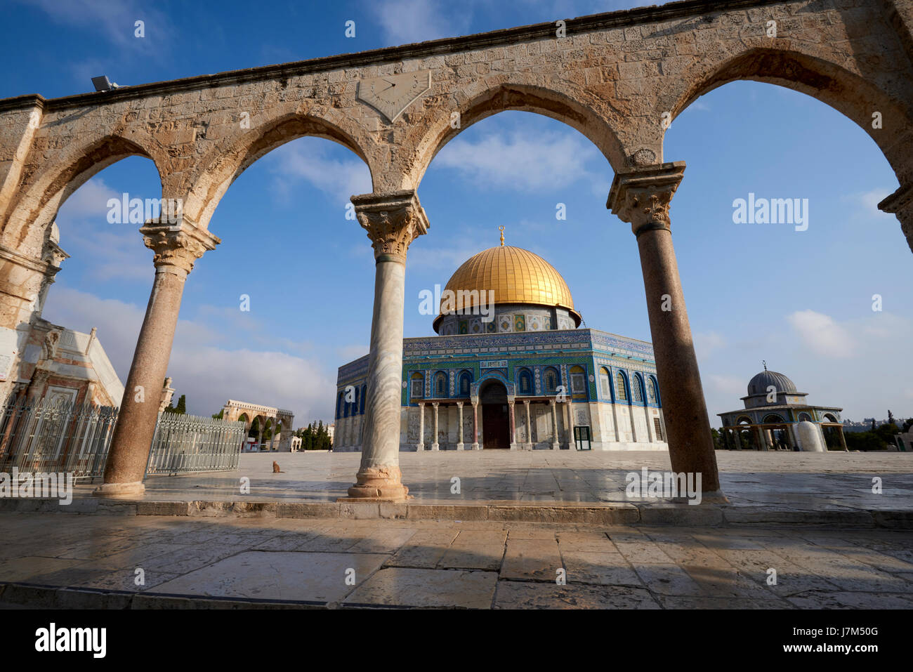 Haube des Felsens, Ost-Jerusalem. Von Mark Higham Stockfoto