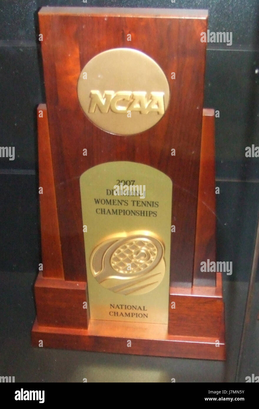 Tennis-Trophy 2007 ncaa Frauen Stockfoto