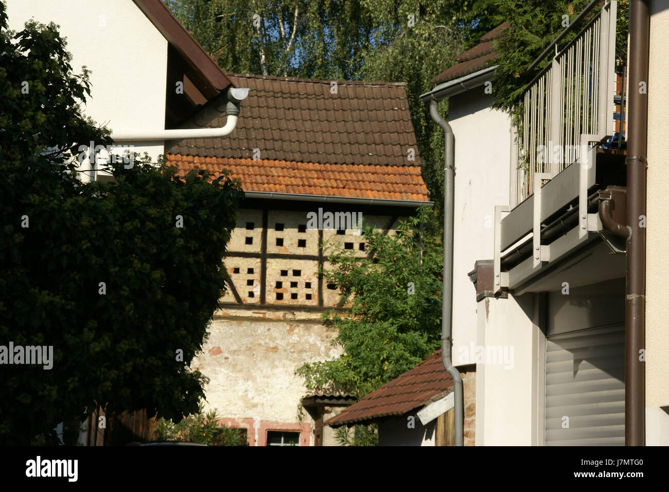 2011.09.25.161235 Scheune Amselgasse Handschuhsheim Heidelberg Stockfoto