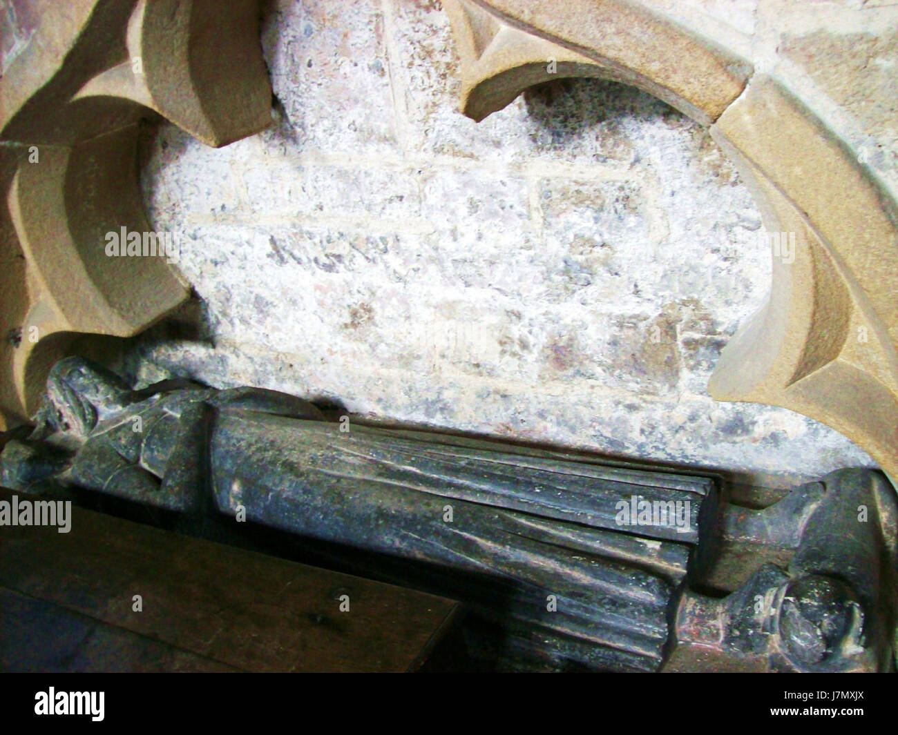 14. c. Bildnis, Crich 2 Stockfoto