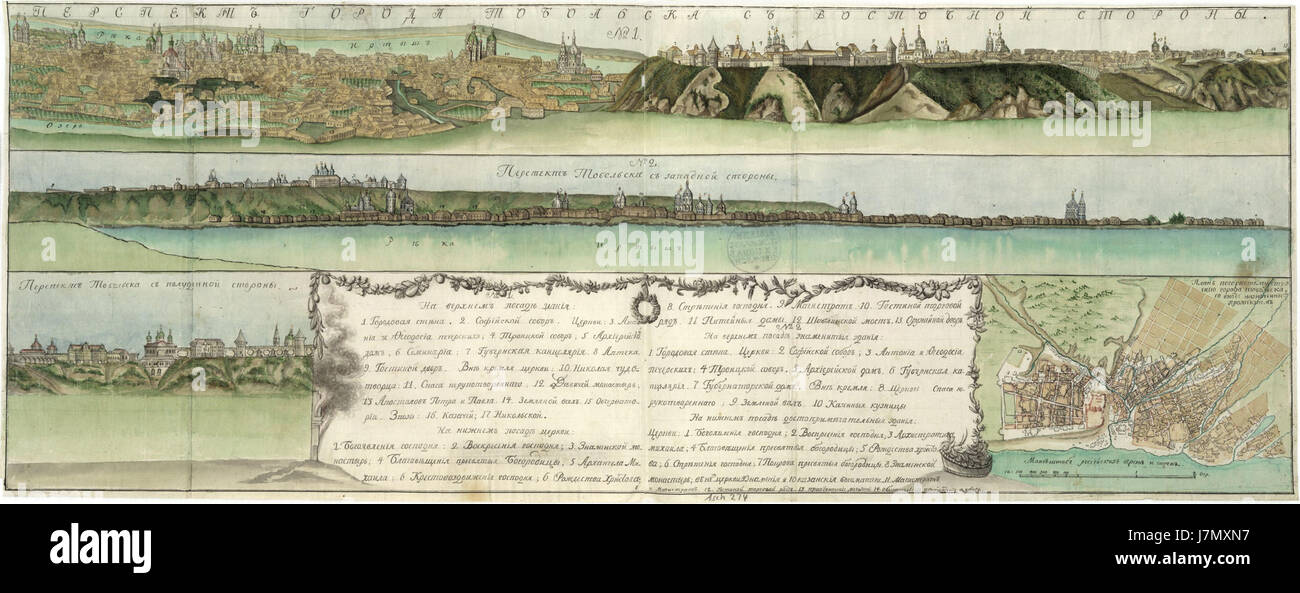 Die Hauptstadt Sibiriens bezieht sich auf die historischen und modernen Verwaltungs- und Kulturzentren Sibiriens, wobei sie sich hauptsächlich auf Städte wie Nowosibirsk oder Omsk konzentriert. Diese Städte dienen als kulturelle, wirtschaftliche und politische Zentren der riesigen russischen Region. Stockfoto