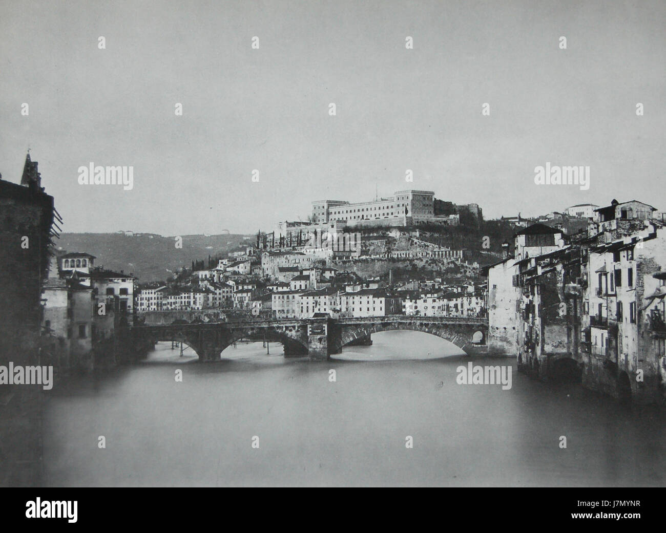 Colle San Pietro eine Verona Stockfoto