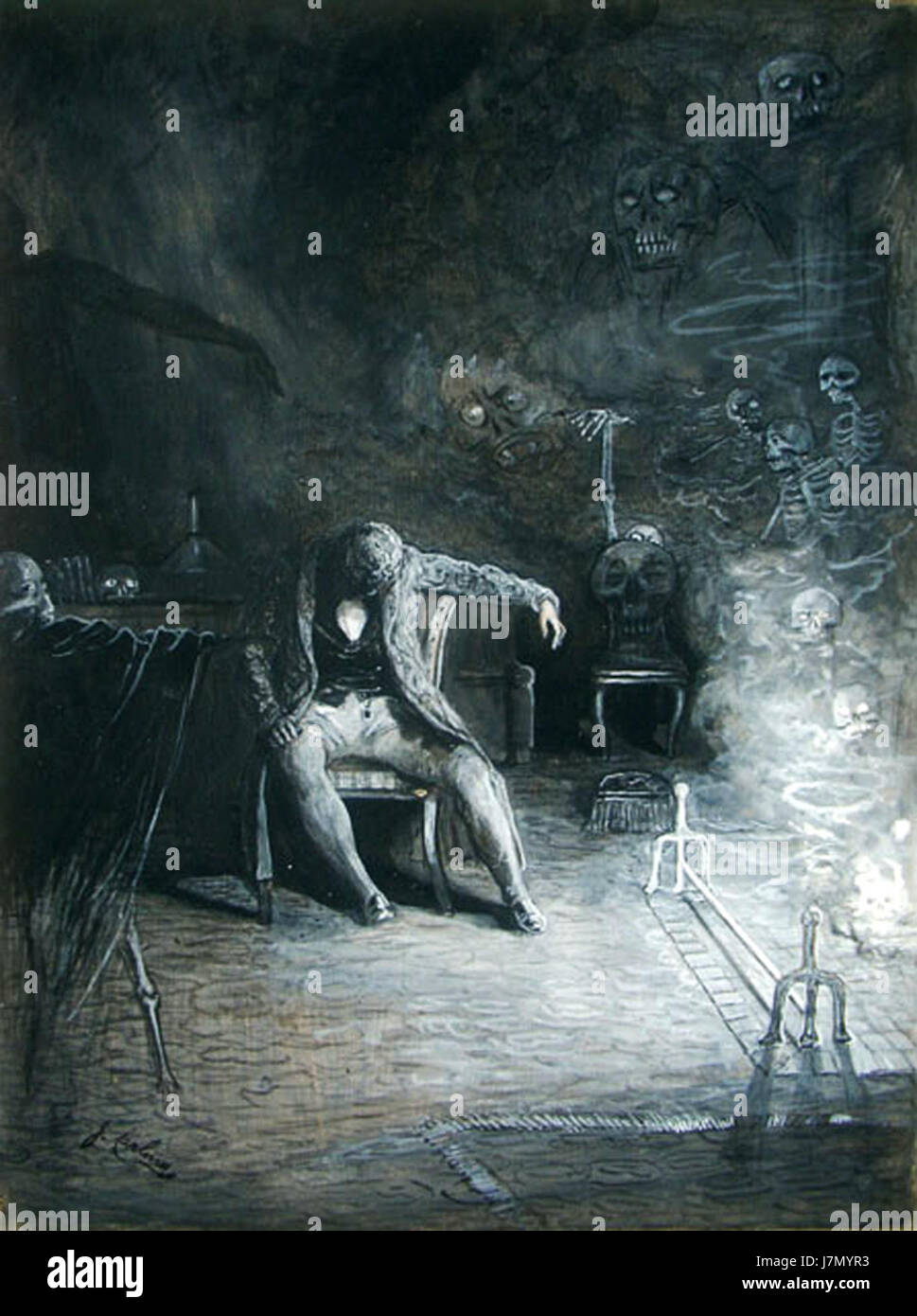 Der Rabe 04 Carling Stockfoto