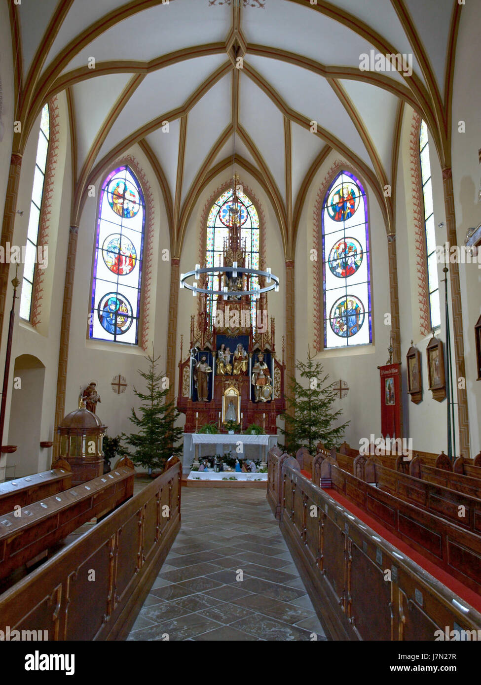 2012.01.15 Weyer12 Pfarrkirche hl. Johannes-09 Stockfoto 2012.01.15 Weyer12 Pfarrkirche hl. Johannes-09 Stockfoto