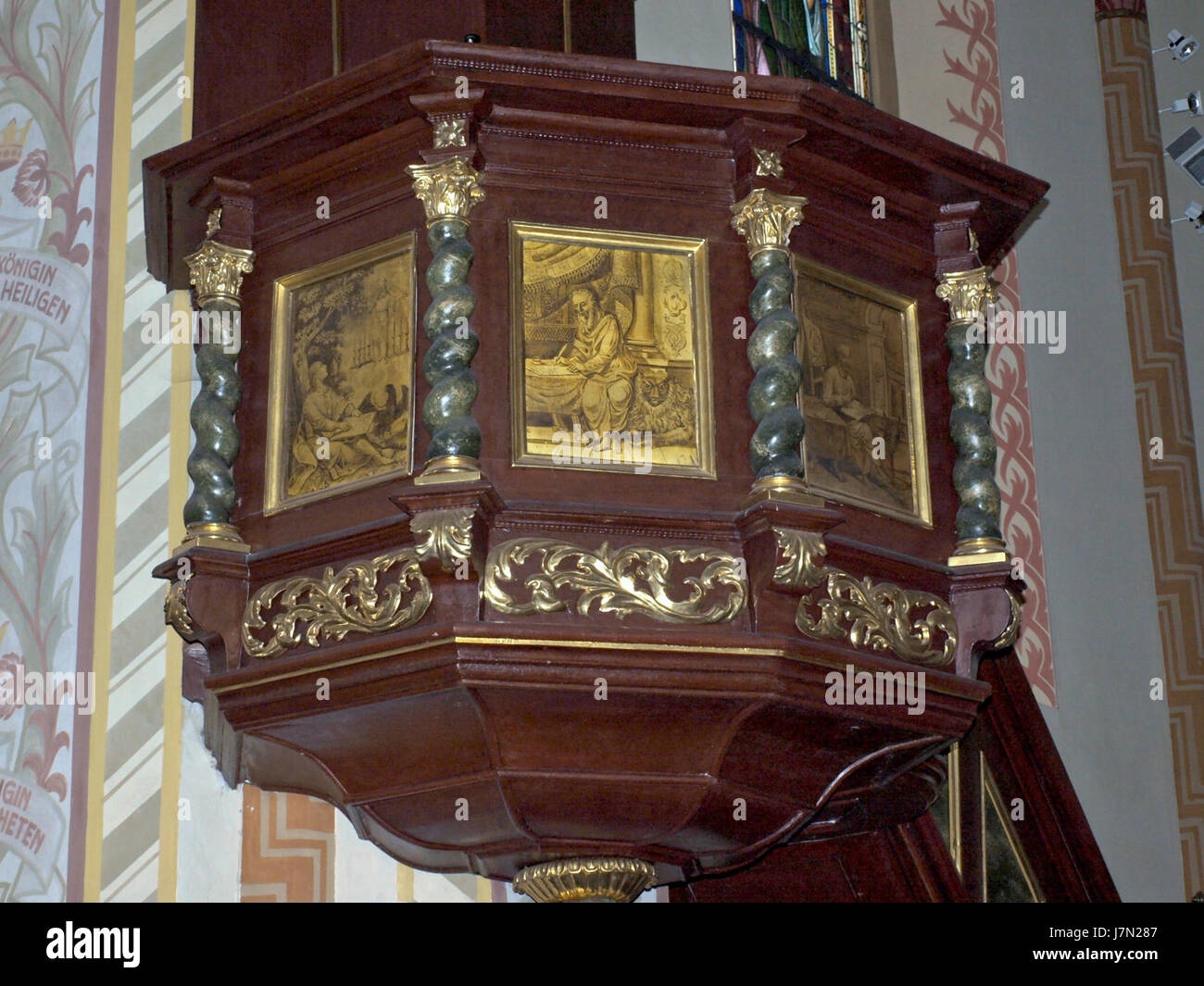 2012.01.15 Weyer12 Pfarrkirche hl. Johannes 25 Stockfoto 2012.01.15 Weyer12 Pfarrkirche hl. Johannes 25 Stockfoto