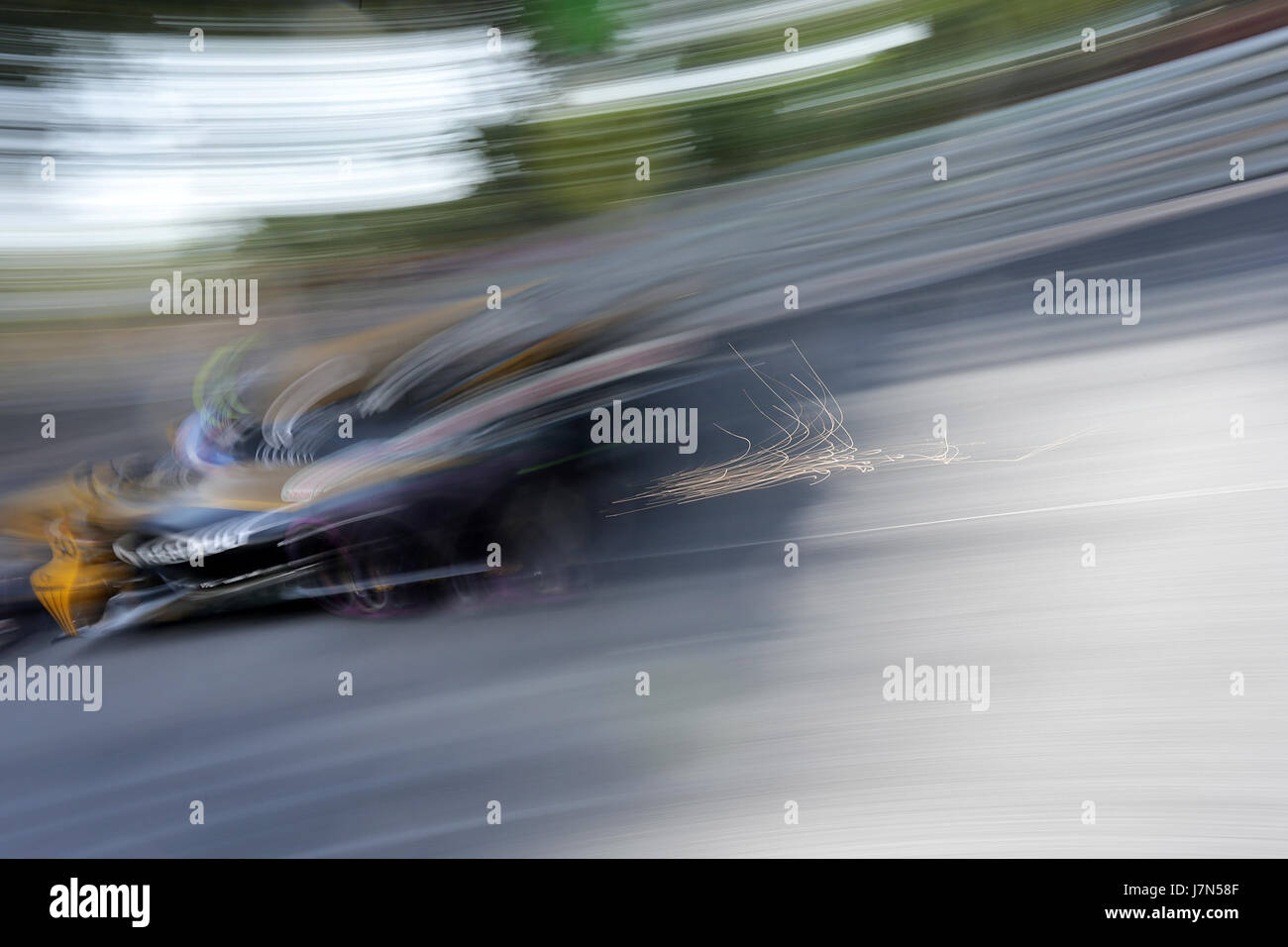 Monaco. 25 Mai, 2017 Monaco, Monte Carlo, Formel 1 Grand Prix Monaco, 25. - 28.05.2017, jolyon Palmer (gb #30), Renault Sport F1-Team Foto: Cronos/Hasan bratic Credit: Cronos/alamy leben Nachrichten Stockfoto