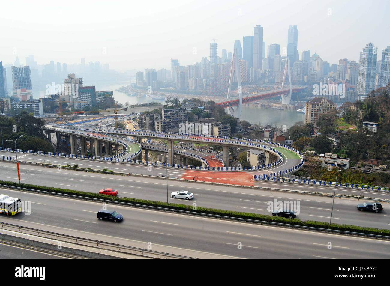 Chongqin, Chongqin, China. 25. Mai 2017. Chongqing ist eine Großstadt