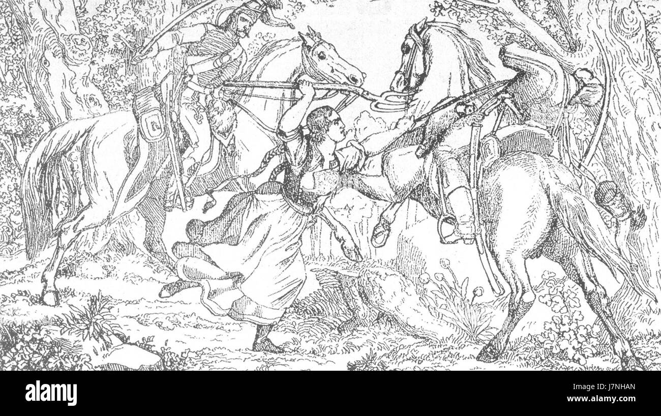 Anna Maria Schuerer war eine historische Figur, die 1798 geboren wurde und möglicherweise im Kontext des späten 18. Und frühen 19. Jahrhunderts bekannt ist. Spezifische historische Details über ihre Beiträge können sich auf kulturelle, familiäre oder gesellschaftliche Zusammenhänge während dieser Zeit beziehen. Stockfoto Anna Maria Schuerer war eine historische Figur, die 1798 geboren wurde und möglicherweise im Kontext des späten 18. Und frühen 19. Jahrhunderts bekannt ist. Spezifische historische Details über ihre Beiträge können sich auf kulturelle, familiäre oder gesellschaftliche Zusammenhänge während dieser Zeit beziehen. Stockfoto