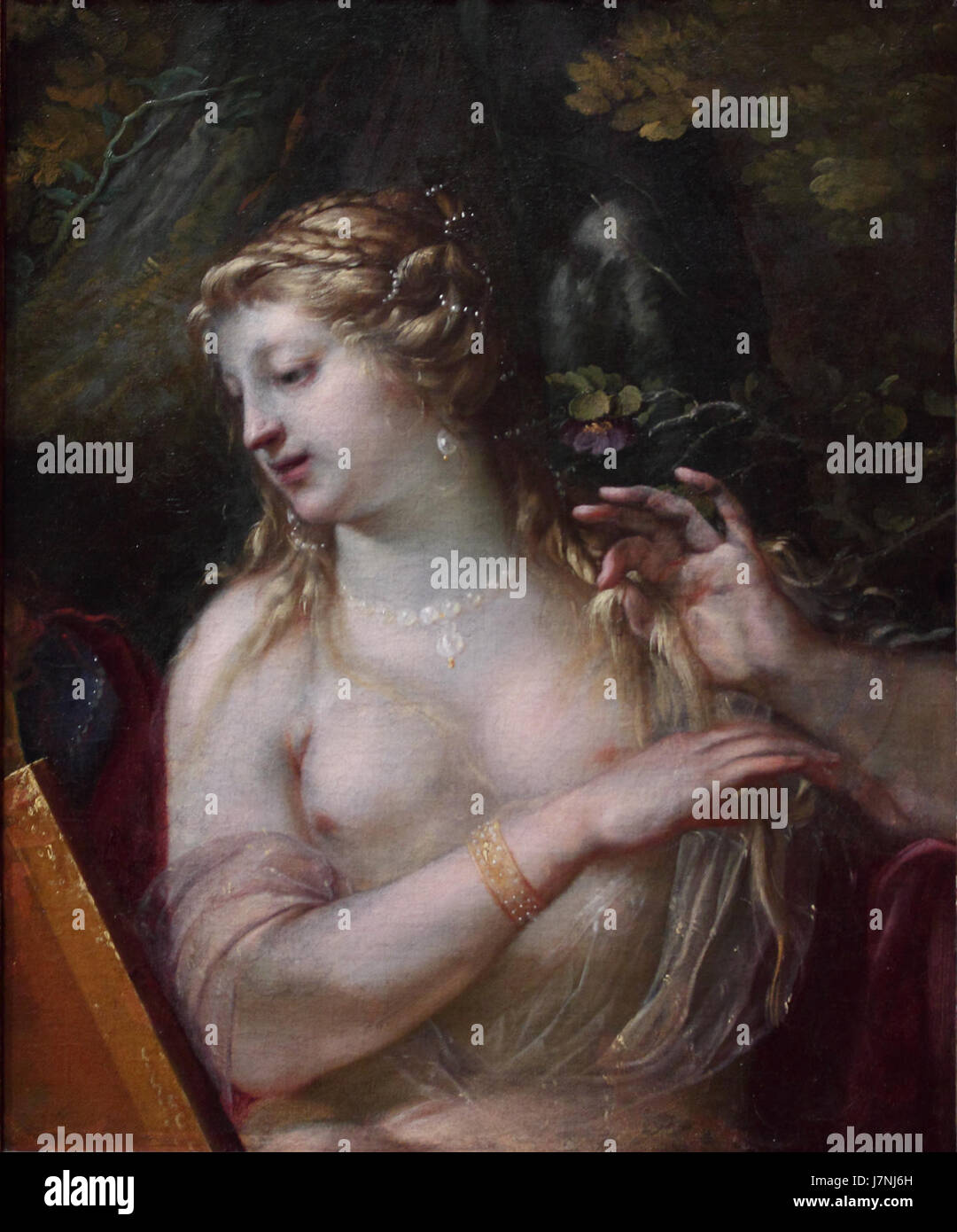 Armide ist eine Oper von Jean-Baptiste Lully, die 1686 uraufgeführt wurde und Elemente der französischen Barockmusik und der klassischen Mythologie vereint. Stockfoto