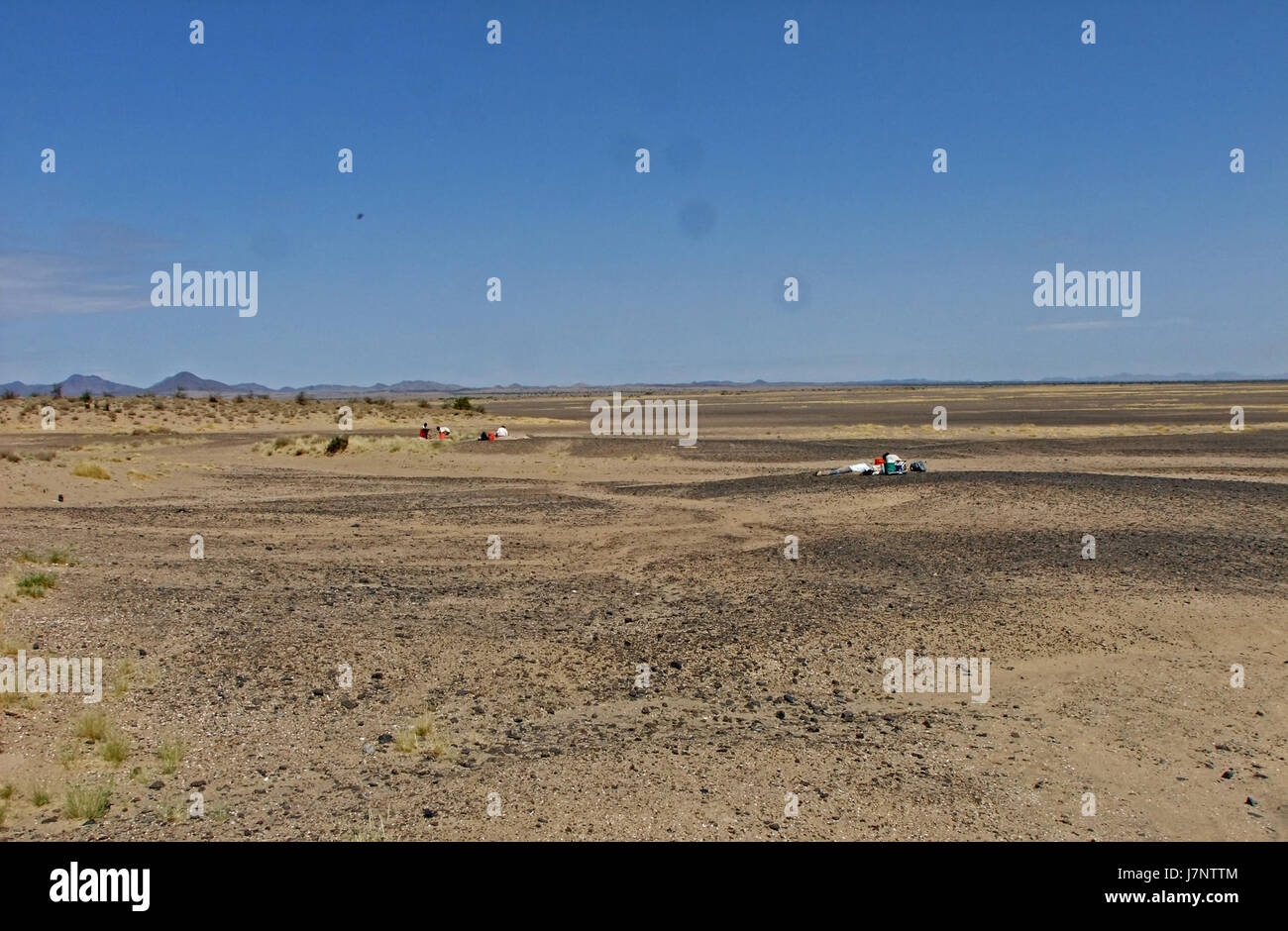 Dies bezieht sich auf die archäologischen Ausgrabungen in Nataruk, einem bedeutenden Ort, der für seine prähistorischen Funde im Zusammenhang mit der frühen Menschheitsgeschichte und der kulturellen Entwicklung bekannt ist. Stockfoto