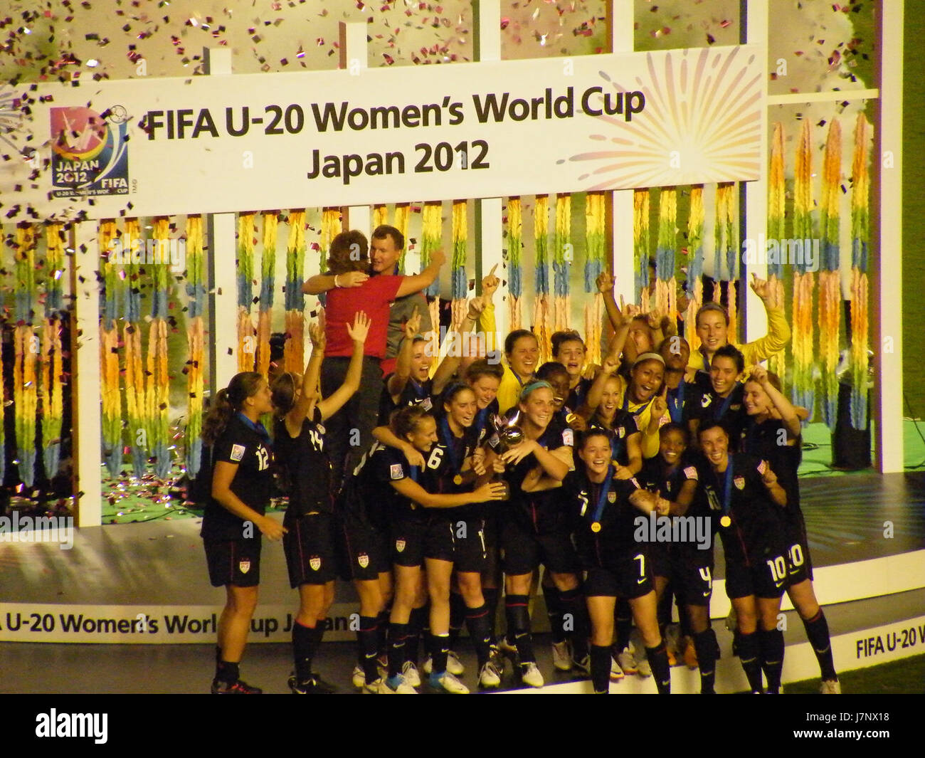 2012 FIFA U-20 Frauen-Weltmeister 23 Stockfoto