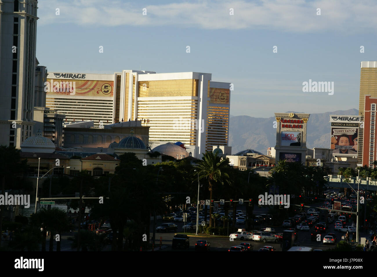 Dies bezieht sich auf ein Bild oder eine Veranstaltung im Zusammenhang mit dem Mirage Hotel in Las Vegas, Nevada, am 4. Oktober 2012. Es könnte einen wichtigen Moment oder ein Ereignis an diesem berühmten Wahrzeichen von Las Vegas festhalten. Stockfoto