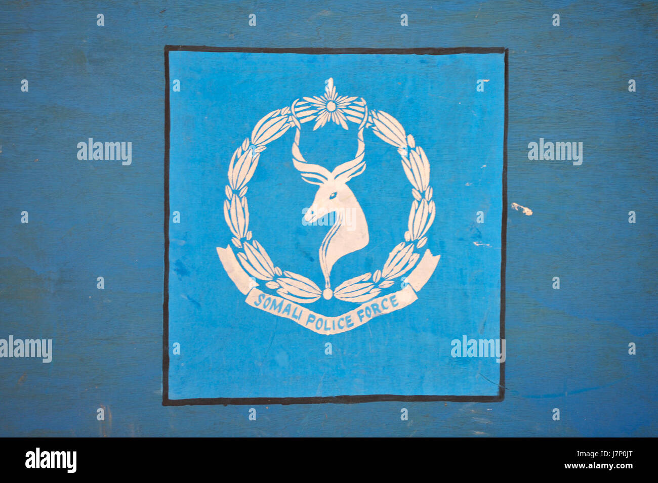 2012-10-15 AMISOM Polizei Handout E (8090172476) Stockfoto