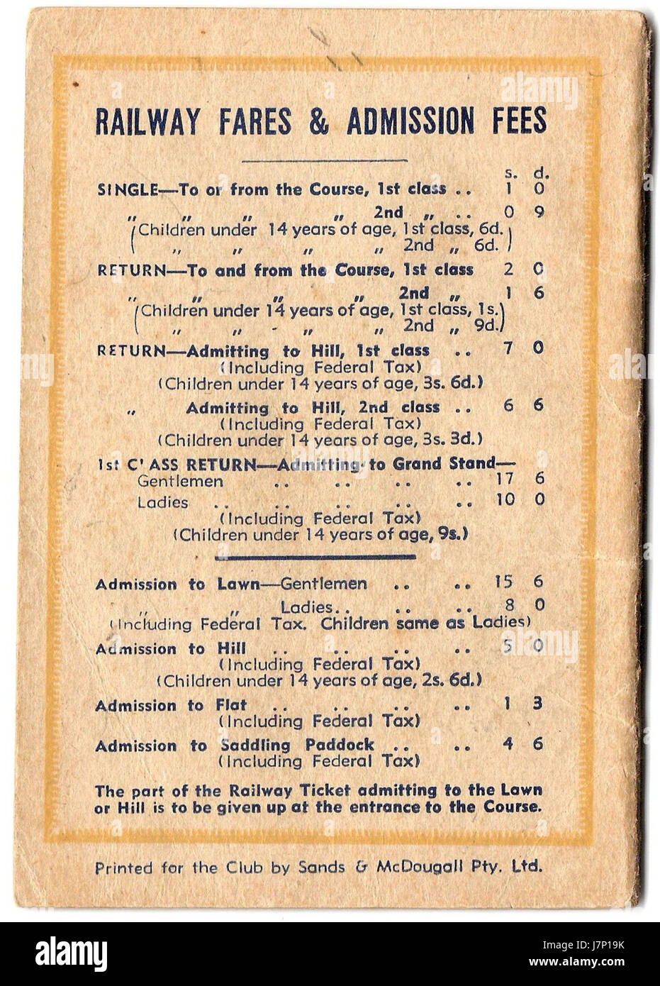 Das 1946 VRC L.K.S. Mackinnon Stakes Racebook P4 ist ein historisches Programm eines der renommiertesten Pferderennveranstaltungen Australiens. Die Mackinnon Stakes, die während des Melbourne Cup Carnival ausgetragen werden, sind bekannt für ihre Anziehungskraft auf Spitzenpferde und Jockeys. Dieses besondere Programm zeigt die Rennfahrer, Pferde und die wichtigsten Momente der Veranstaltung 1946 und ist ein wertvolles Artefakt für die Renngeschichte. Stockfoto