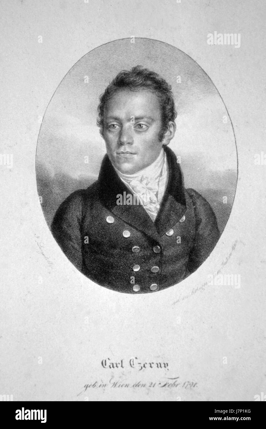 Carl Czerny Lanzedelli Litho bezieht sich auf einen Lithografiedruck des Künstlers Carl Czerny Lanzedelli, der seinen künstlerischen Stil und seine Techniken zeigt. Die Lithographie war im 19. Jahrhundert ein beliebtes Medium, und Lanzedelliâ Werke sind bekannt für ihre Präzision und detaillierte Darstellung der Motive. Stockfoto