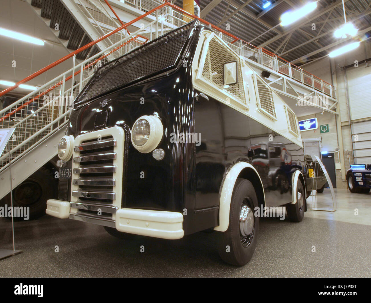 1950 DAF A10 Politie Eindhoven in Het Daf Museum Bild 01 Stockfoto