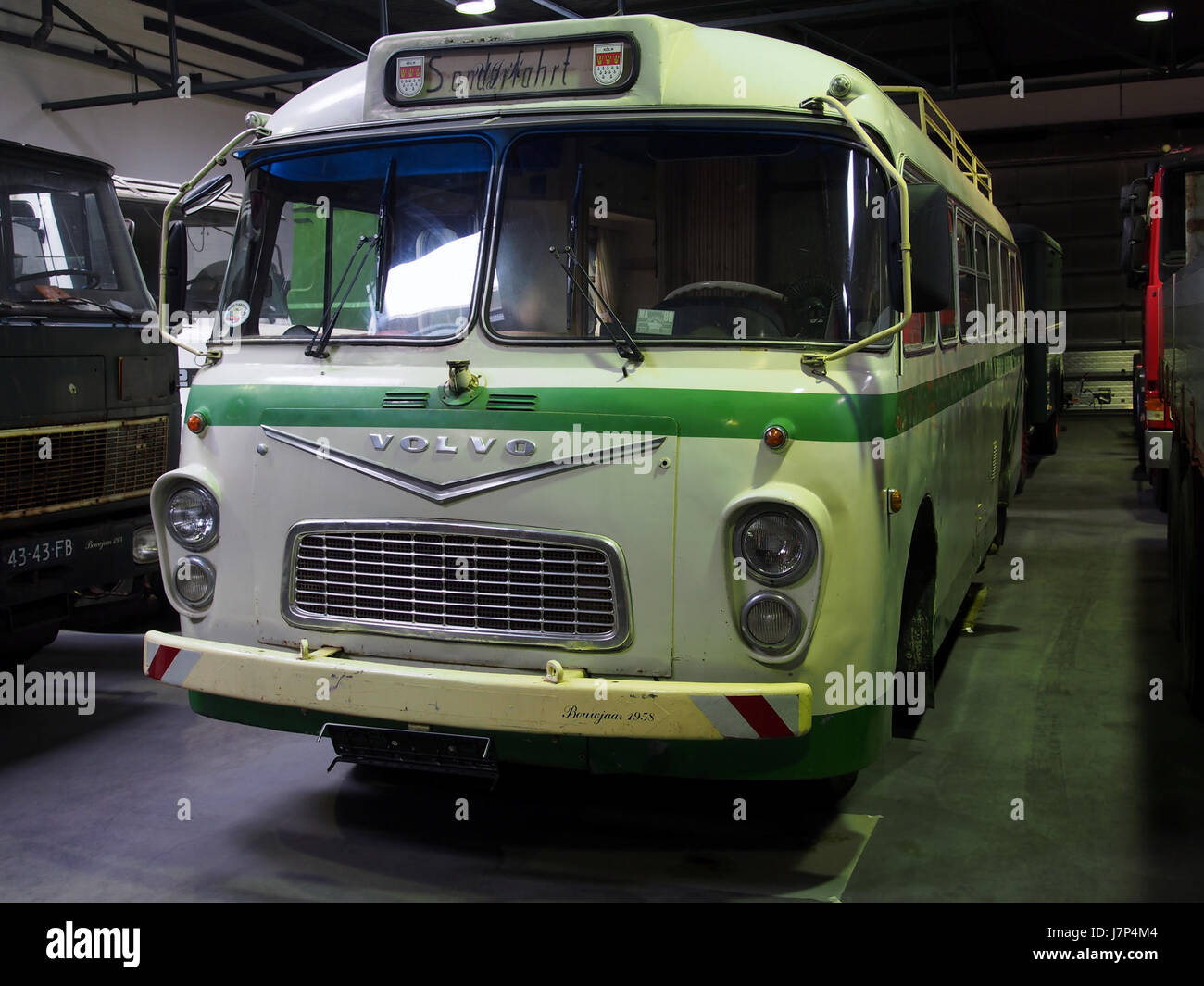 1958-Volvo-Bus, pic1 Stockfoto