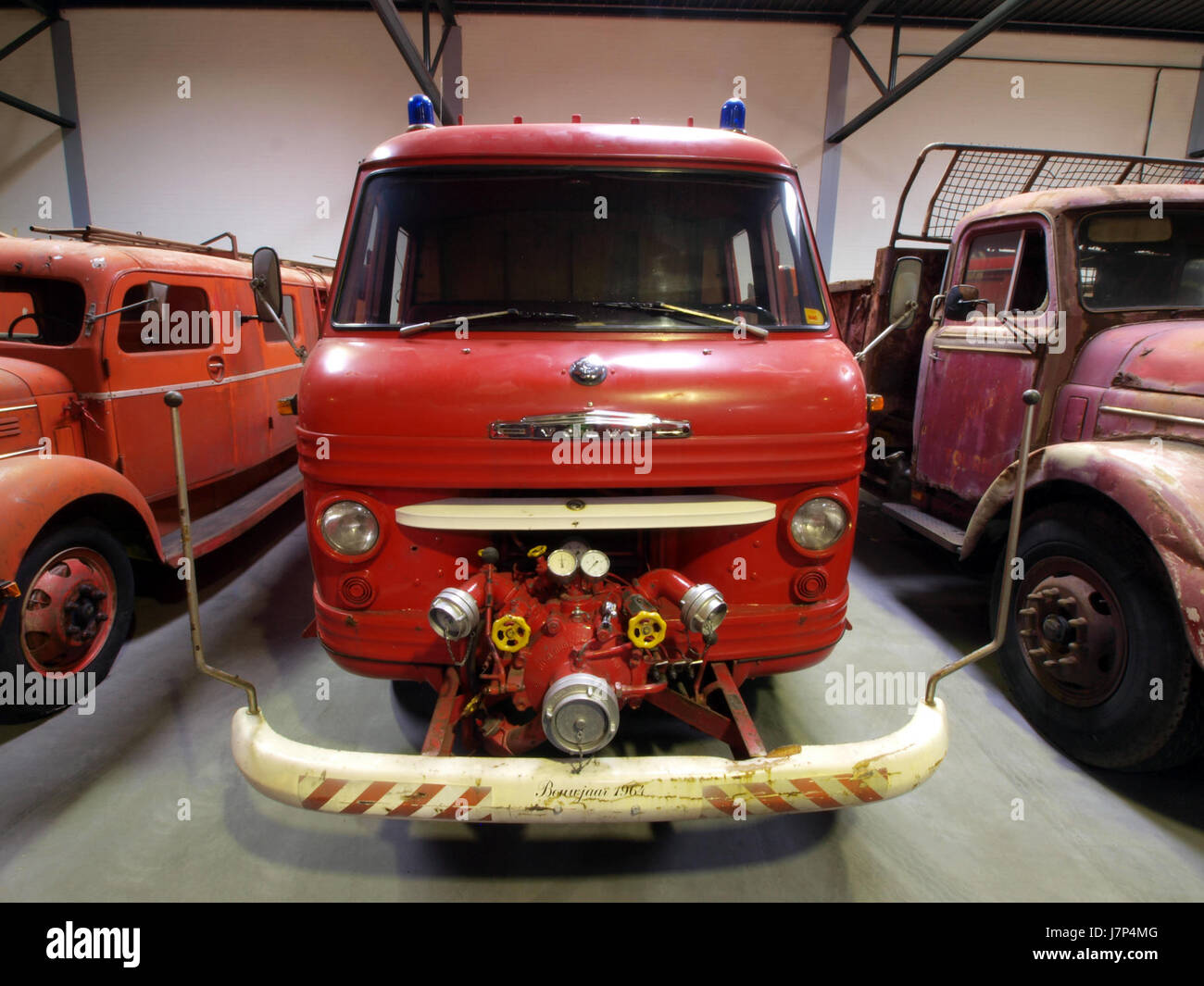 1964-Volvo-Feuerwehrauto, pict2 Stockfoto