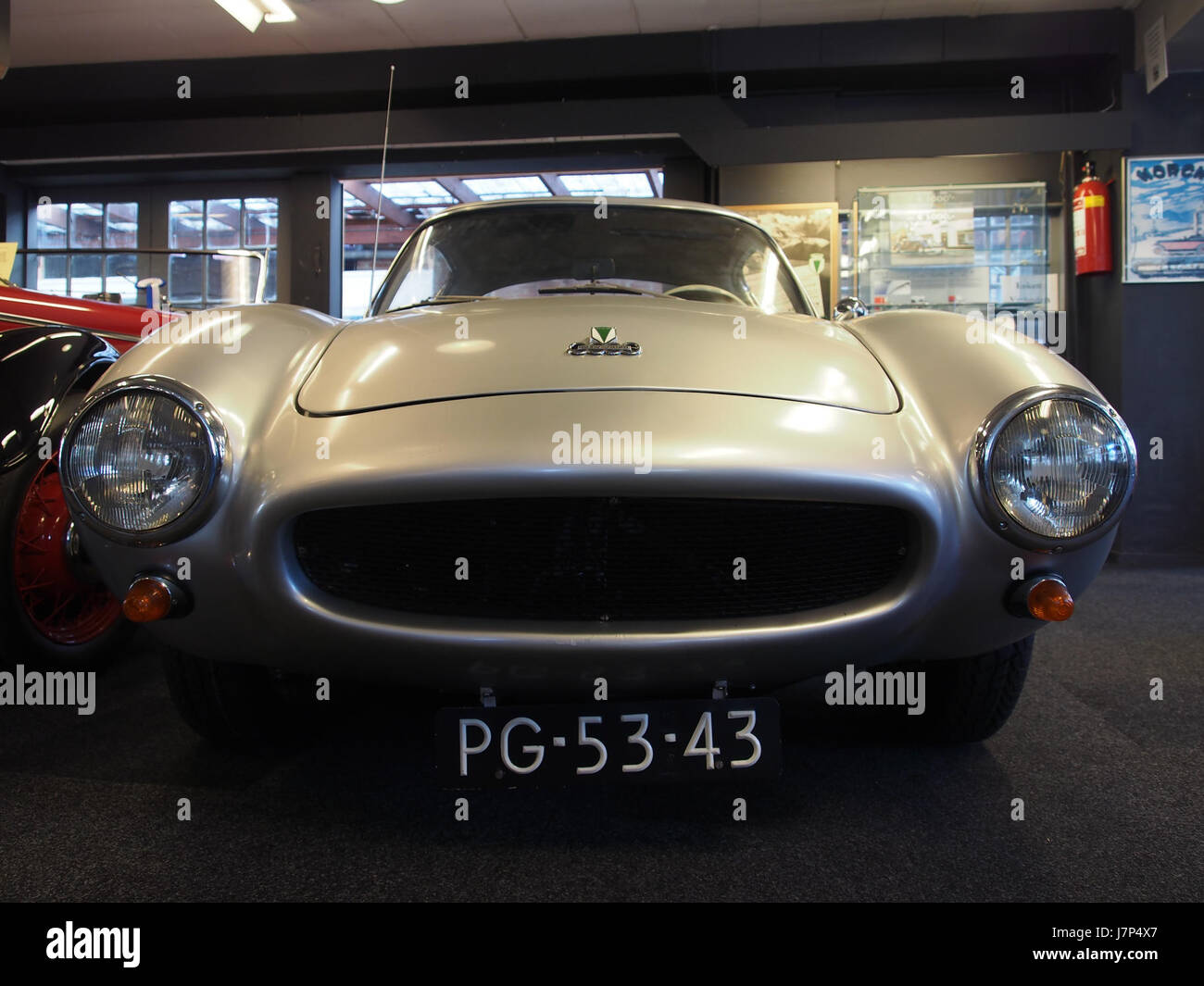 Der 1956-1959 DKW Auto Union 3/6 Monza war ein Automodell der Auto Union, das für sein Design und seinen Einsatz bei Motorsportveranstaltungen, insbesondere bei den Monza-Rennen, bekannt war. Stockfoto