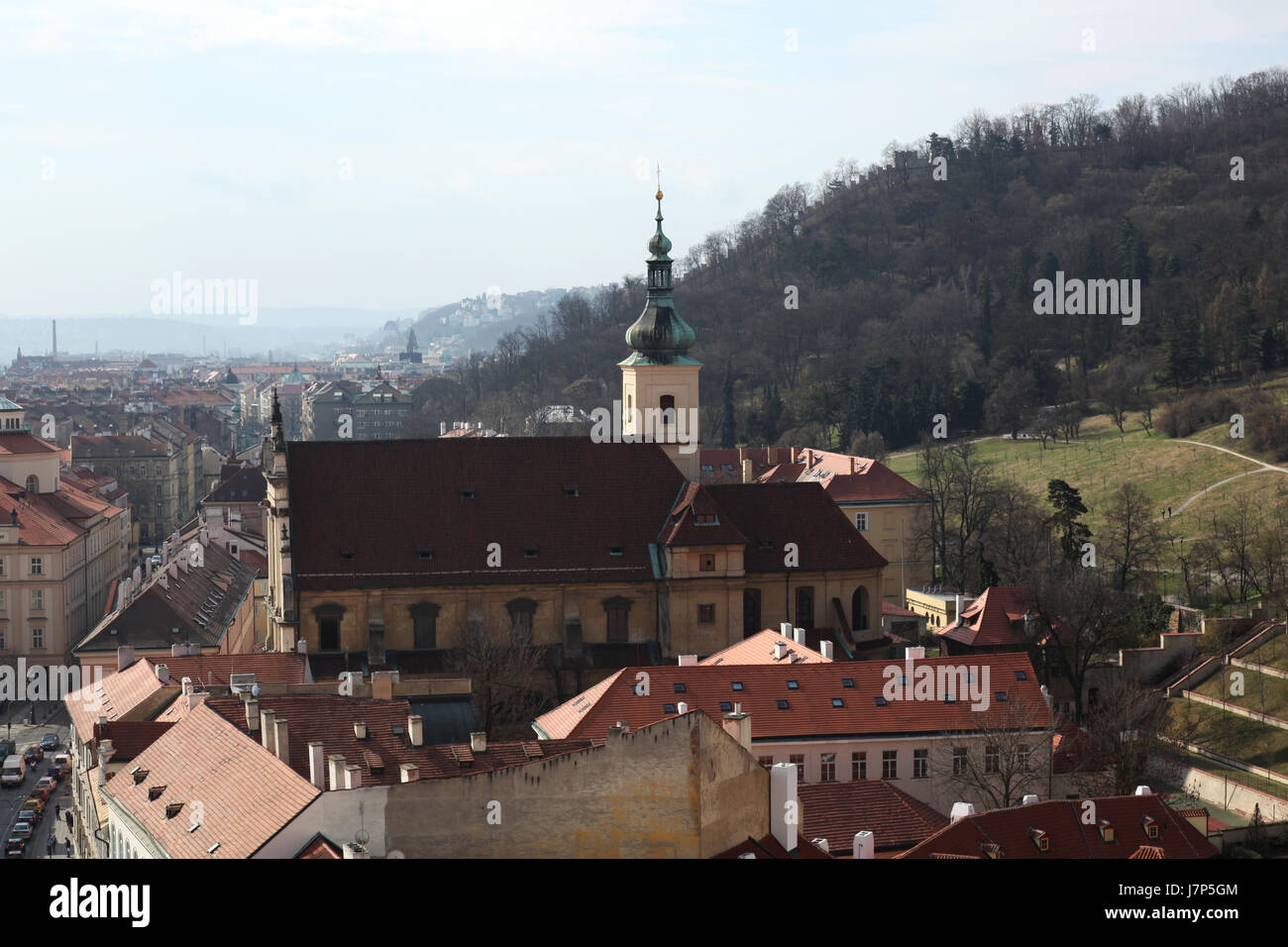 Prag Tschechien Siege Hauptstadt Schrein Böhmen der Kirche Maria Vom Prager Stockfoto