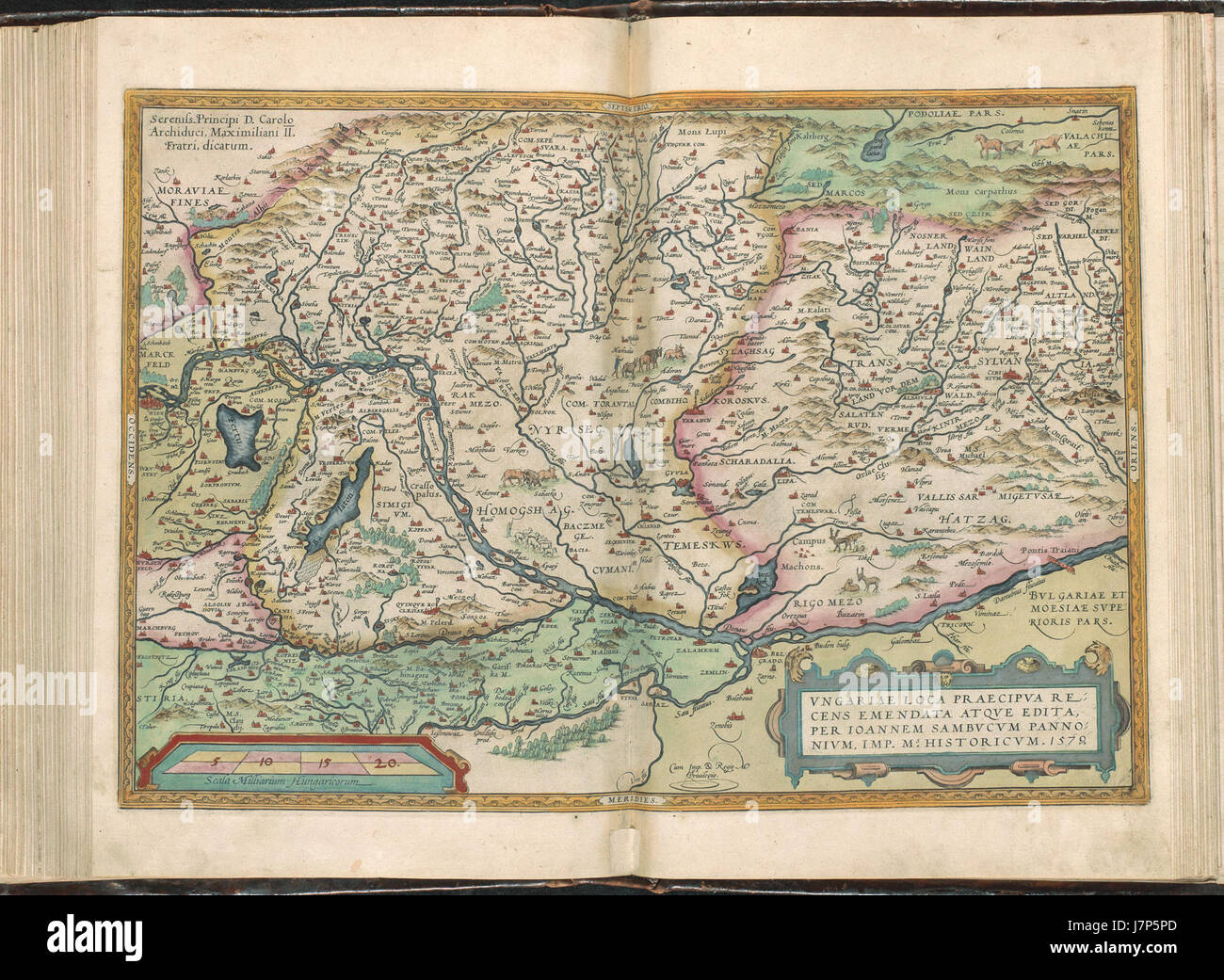 Atlas Ortelius KB PPN369376781 079av 079br Stockfoto
