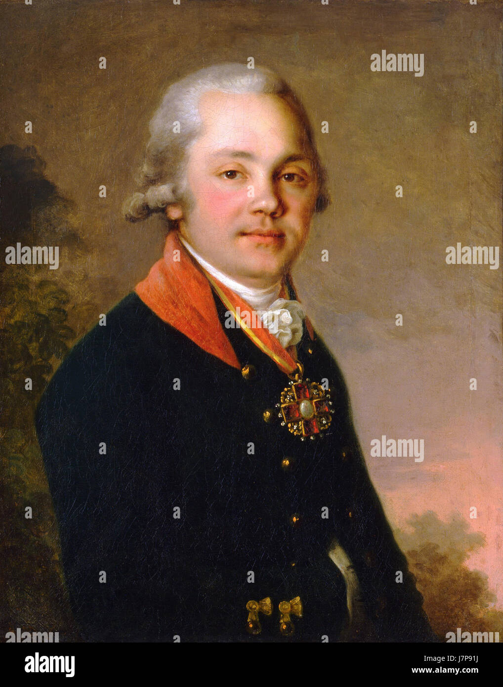 Arseniev durch VladimirBorovikovsky Stockfoto