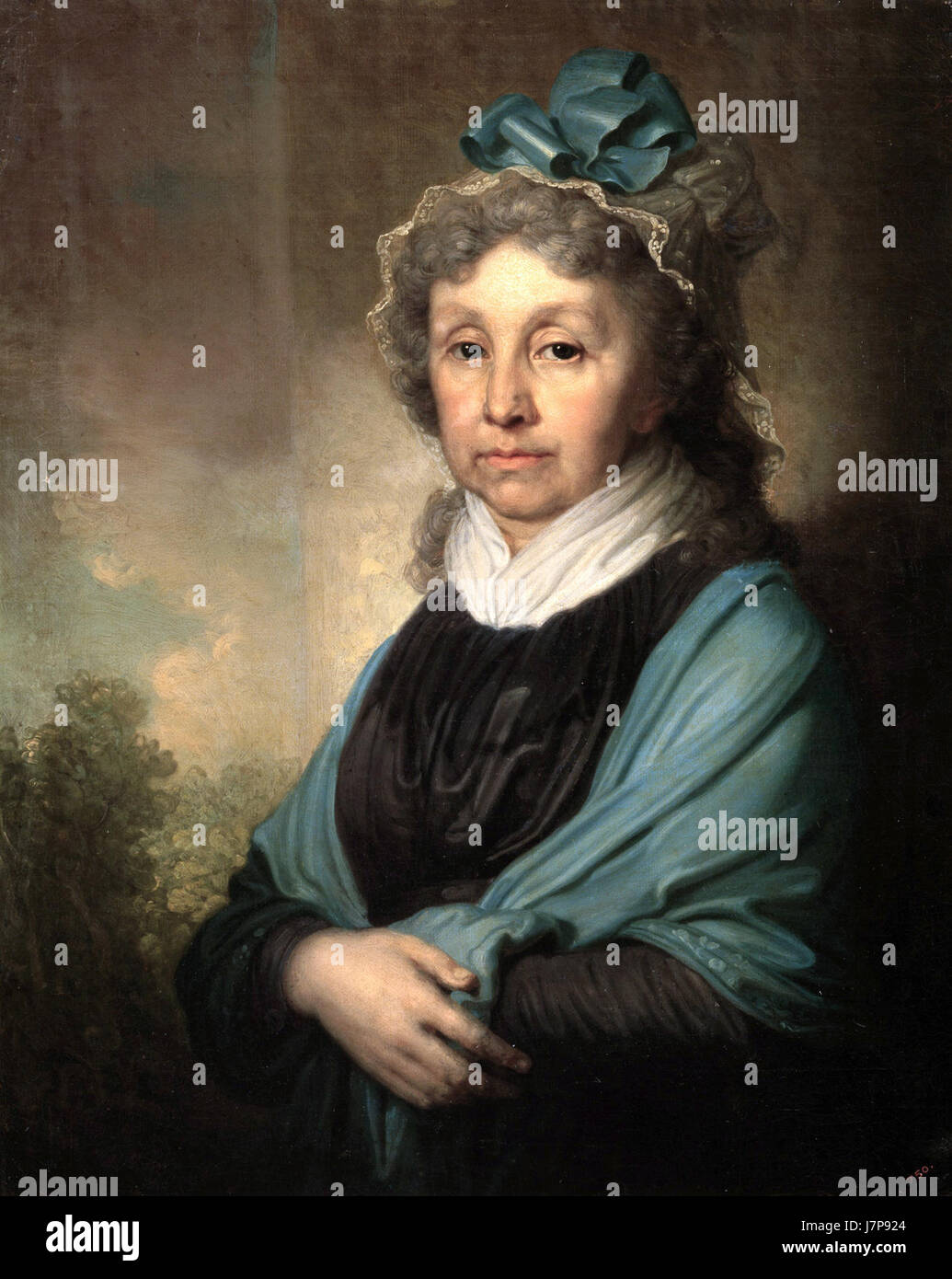 Anna Bezobrazova Vladimir Borovikovski Stockfoto