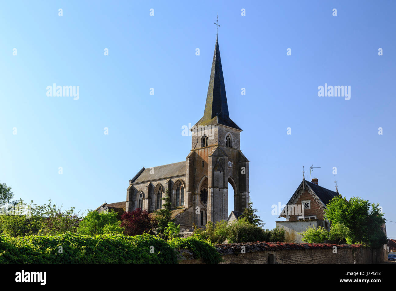 Frankreich, Cote d'Or, Sainte-Sabine, die Kirche Stockfoto