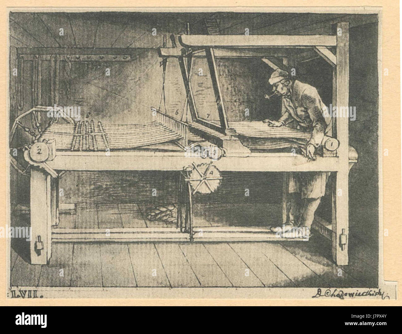 Die Chodowiecki Basedow Tafel 57 c Z bezieht sich auf einen Stich des Künstlers Daniel Chodowiecki, der eine Szene aus Basedowâ pädagogischer Philosophie illustriert. Die Gravur ist Teil einer größeren Serie mit pädagogischen Konzepten des 18. Jahrhunderts und dient als visuelle Darstellung pädagogischer ideale der Zeit. Stockfoto