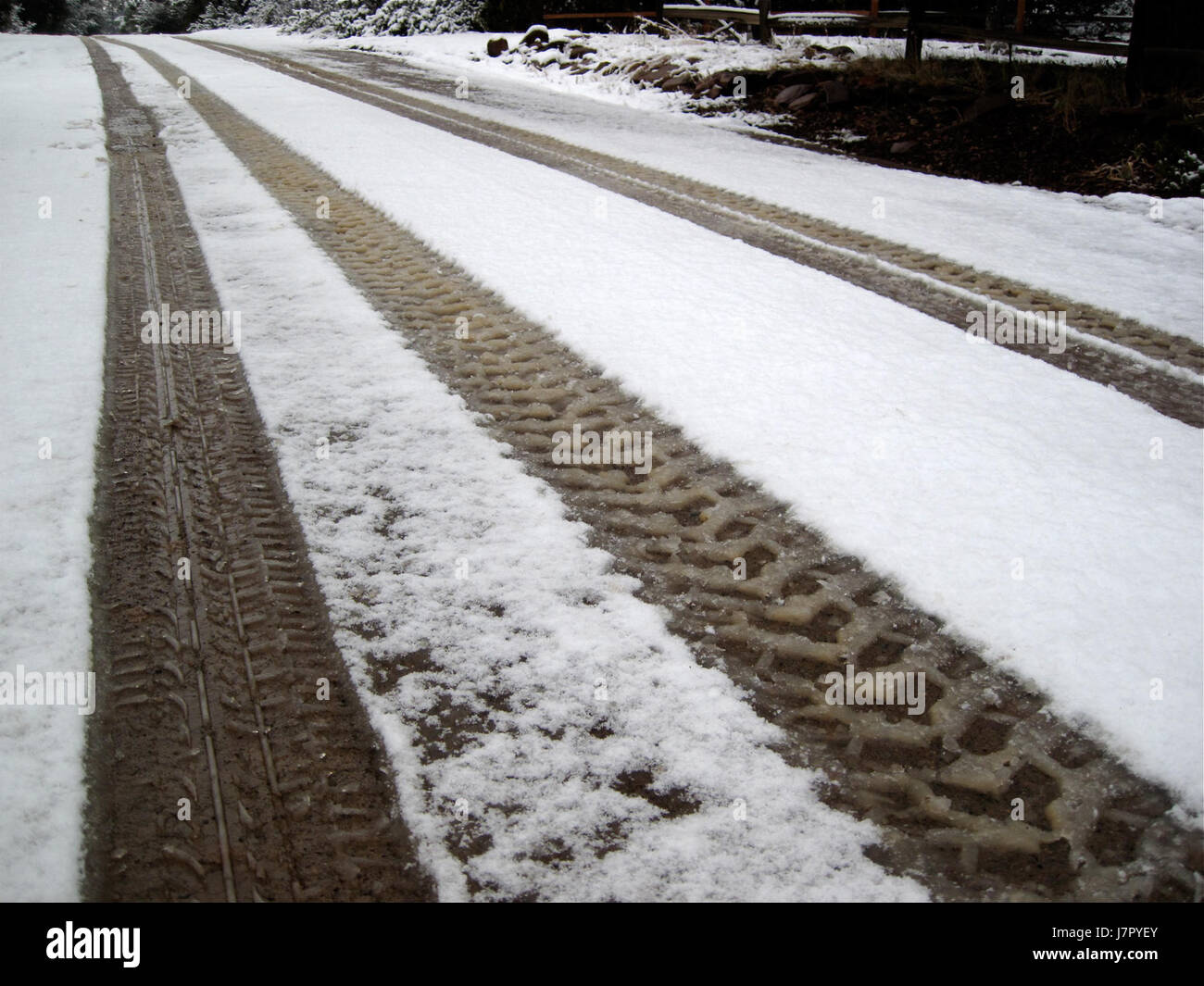 2009-365-4 nicht euklidische Geometrie Schnee Pfade (3168958750) Stockfoto