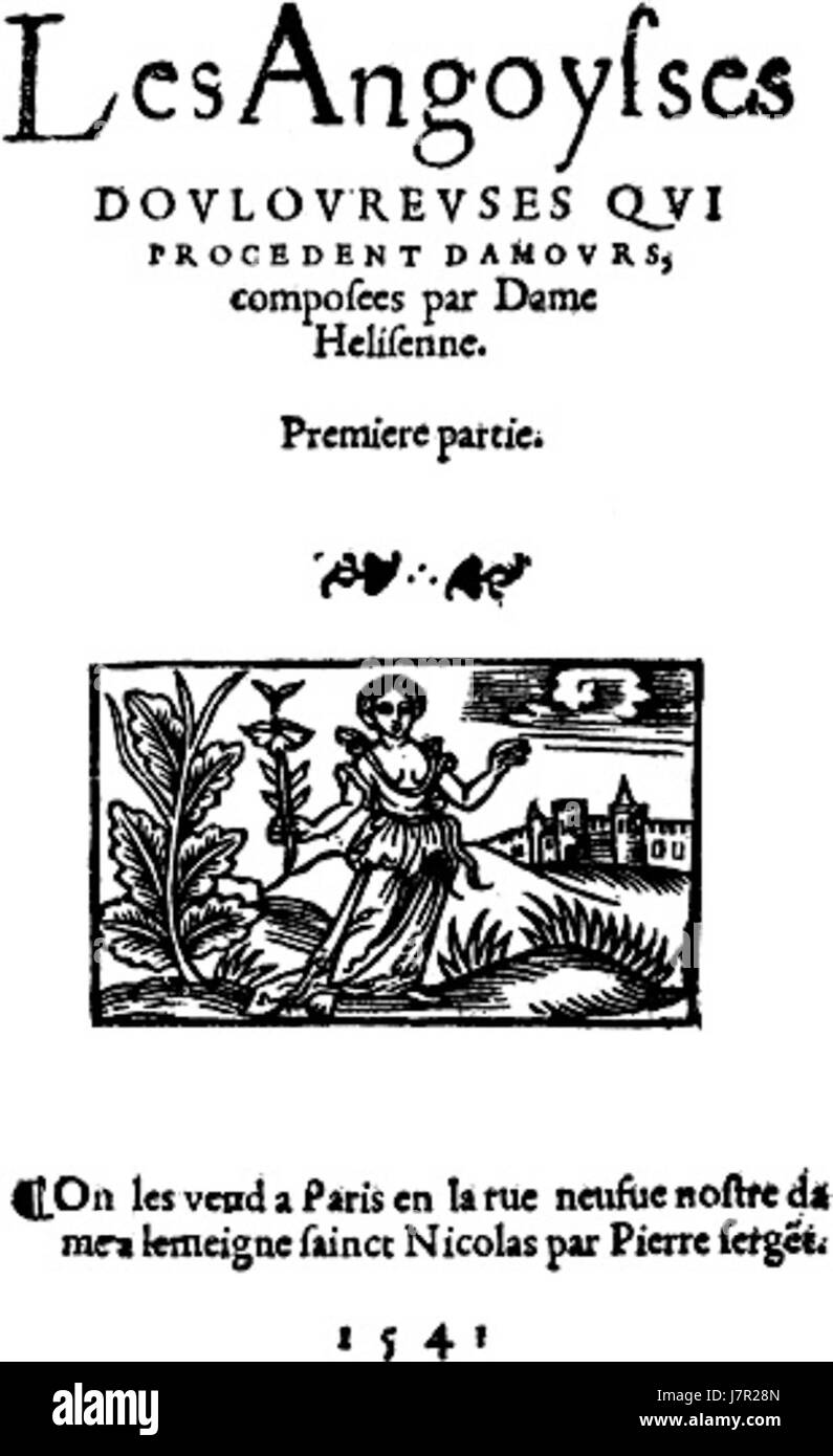 Der Begriff „Angoissesdouloureuses“ bezieht sich auf schmerzhafte und beunruhigende Emotionen, die wahrscheinlich aus einem literarischen oder künstlerischen Kontext stammen und Themen des Leidens und der Qual erforschen. Stockfoto