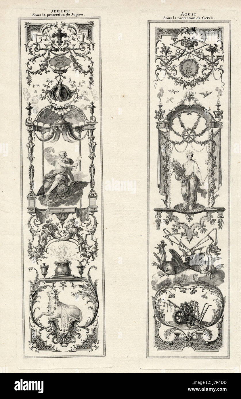 Audran Mois grotesken G 188 III 07 08 Stockfoto